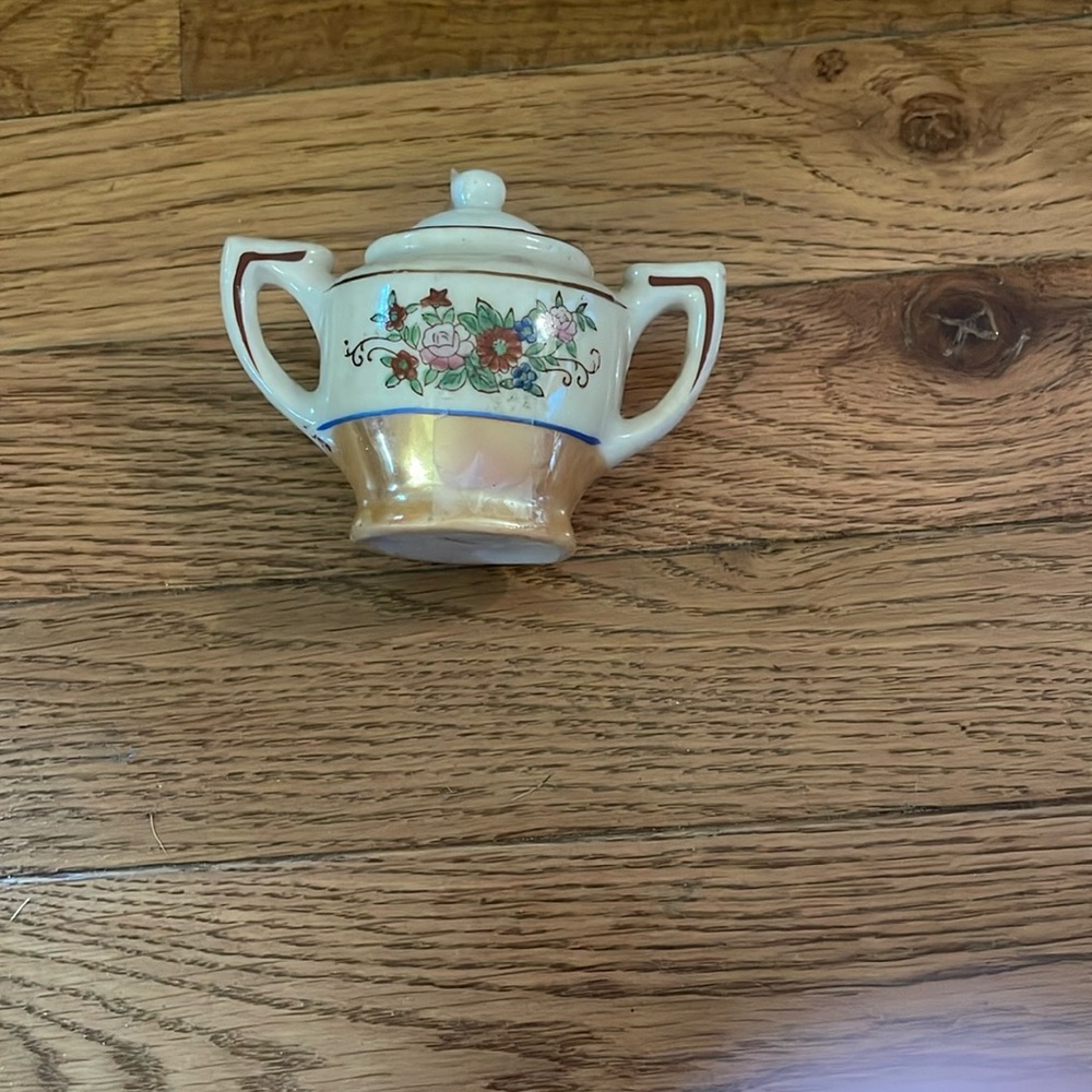 Vintage mini child teacup set